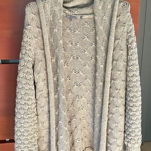 Women's VINCE Long Wool Cardigan Sweater